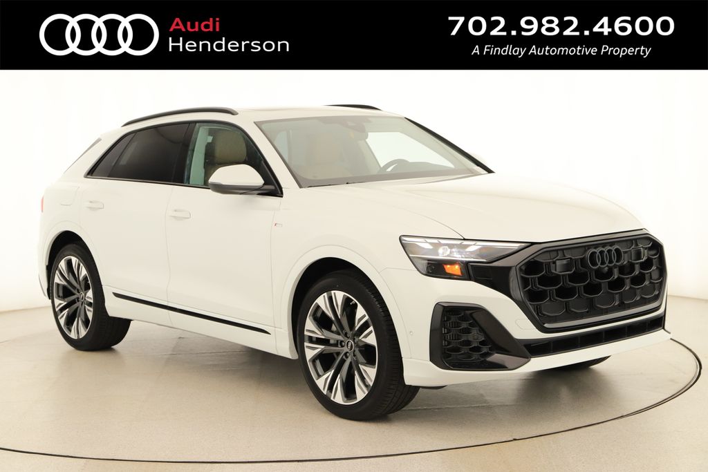 Carrara White 2026 Audi Q8 SUV / Crossover All-Wheel Drive 8-Speed Automatic