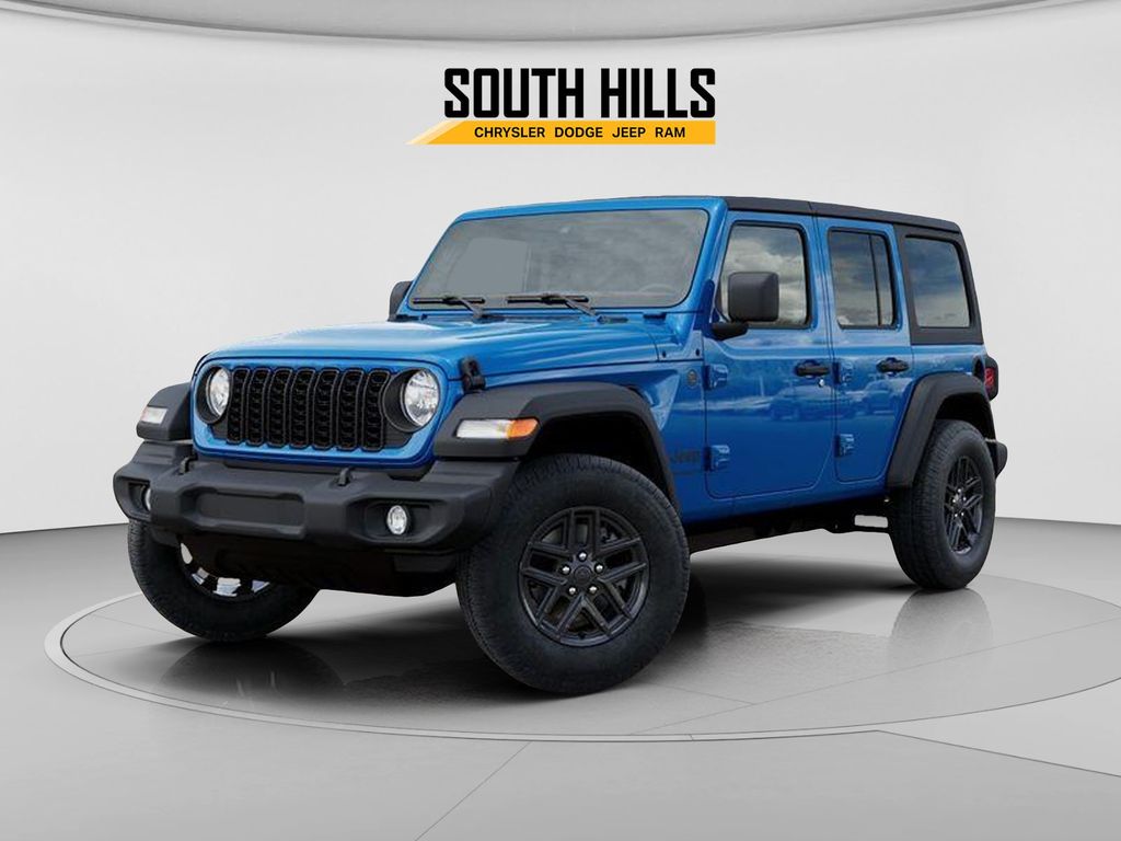2026 Jeep Wrangler Sport S Blue at South Hills CDJR