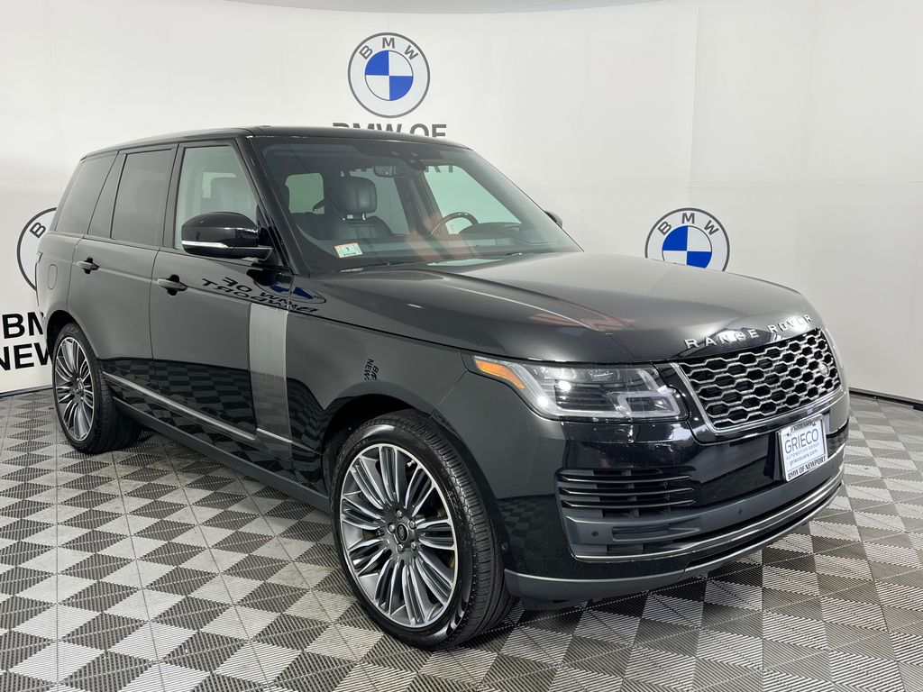 Santorini Black Metallic 2021 Land Rover Range Rover SUV / Crossover All-Wheel Drive 8-Speed Automatic