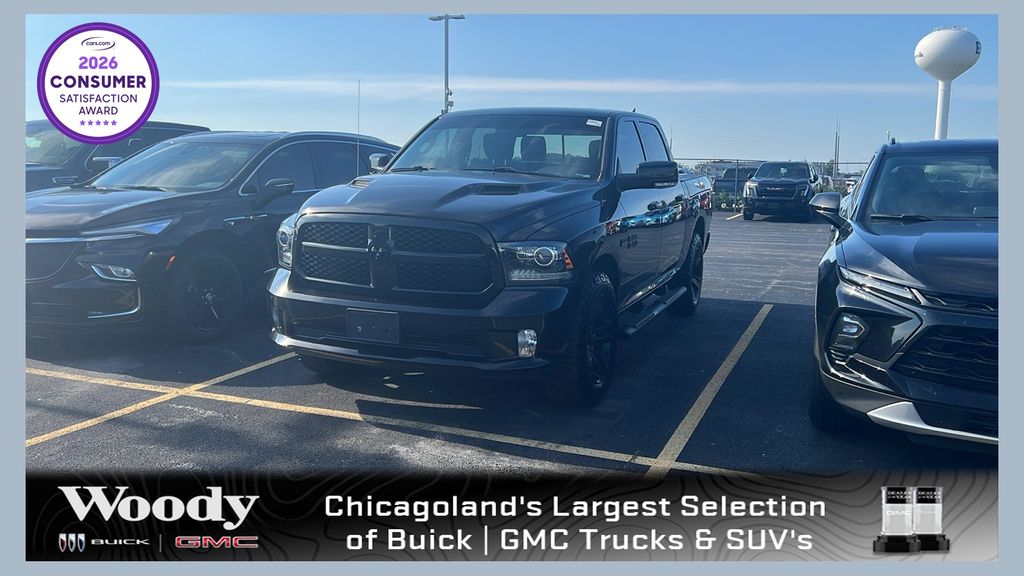 2017 RAM 1500 Night Crew Cab 4WD
