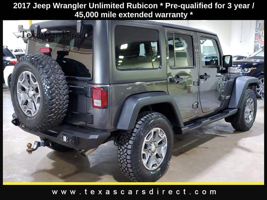 2017 Jeep Wrangler Unlimited Rubicon 11