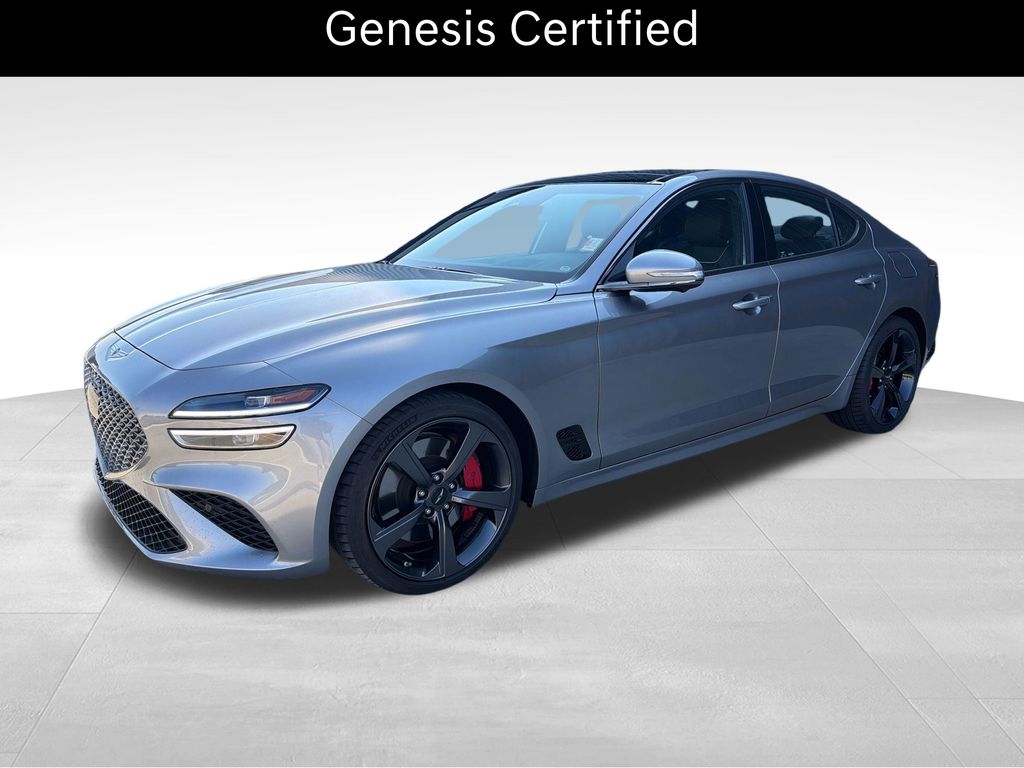 Savile Silver 2026 Genesis G70 Sedan Rear-Wheel Drive 8-Speed Automatic