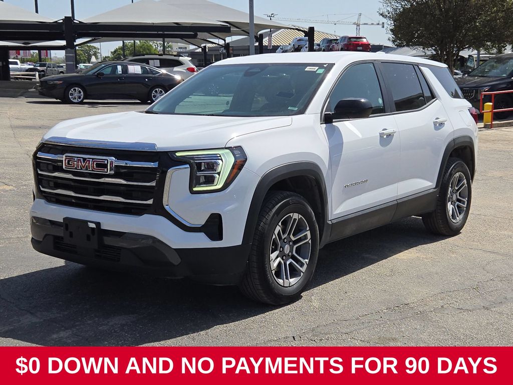 Summit White 2025 GMC Terrain SUV / Crossover Four-Wheel Drive 8-Speed Automatic Overdrive