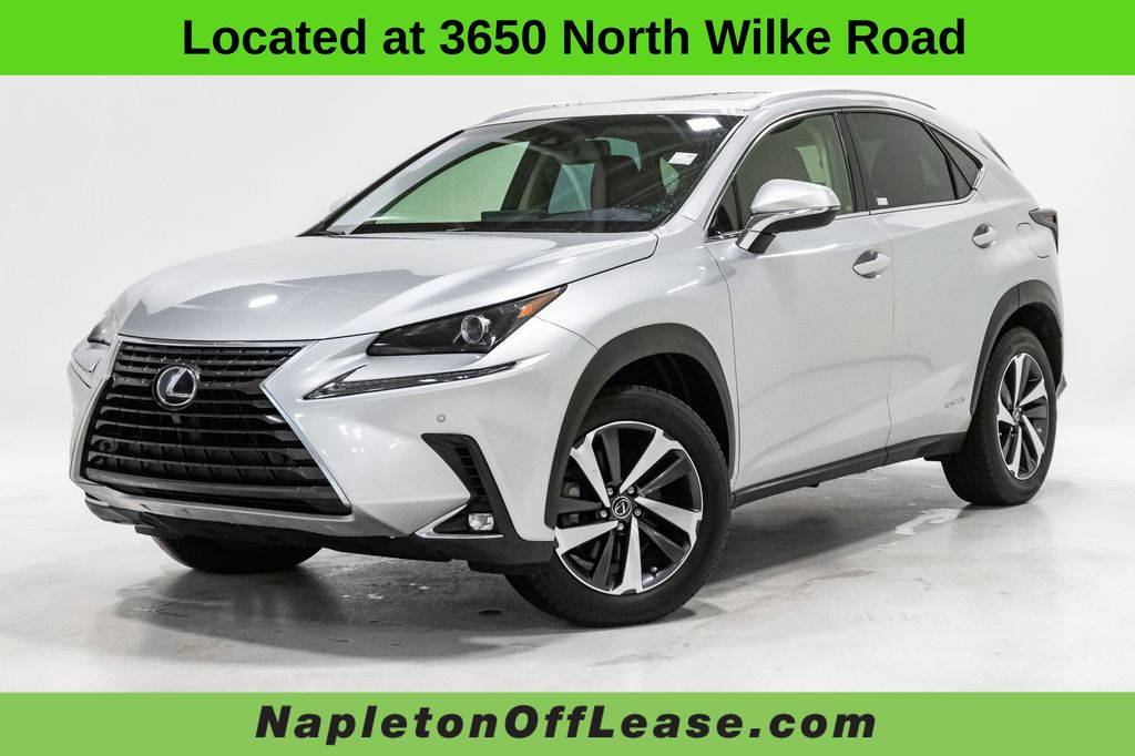 Silver Lining Metallic 2019 Lexus NX Hybrid SUV / Crossover All-Wheel Drive Continuously Variable Transmission