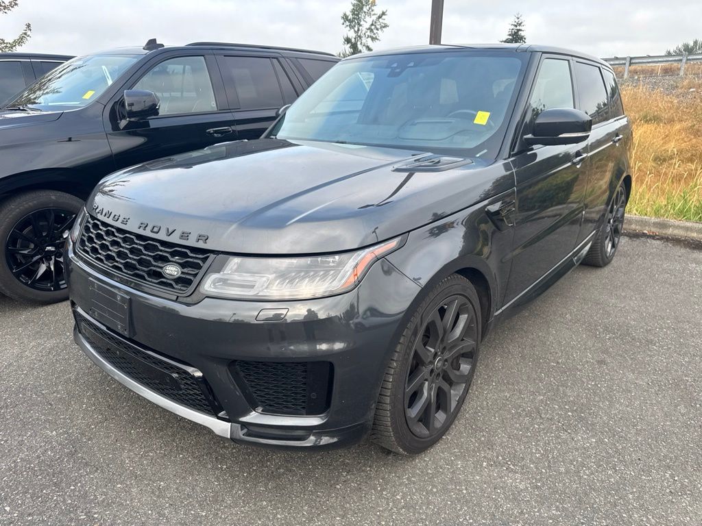 Gray 2020 Land Rover Range Rover Sport SUV / Crossover All-Wheel Drive 8-Speed Automatic