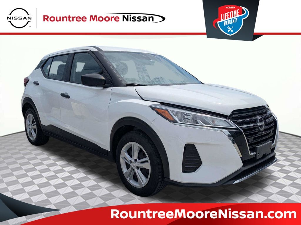 White (Fresh Powder) 2024 Nissan Kicks SUV / Crossover Front-Wheel Drive Continuously Variable Transmission