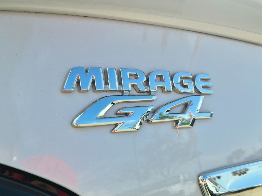 2023 Mitsubishi Mirage G4 ES White at DeMontrond Ford