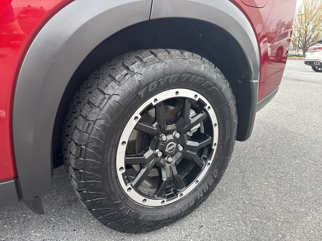 2024 Nissan Pathfinder Rock Creek Red at South Hills Kia