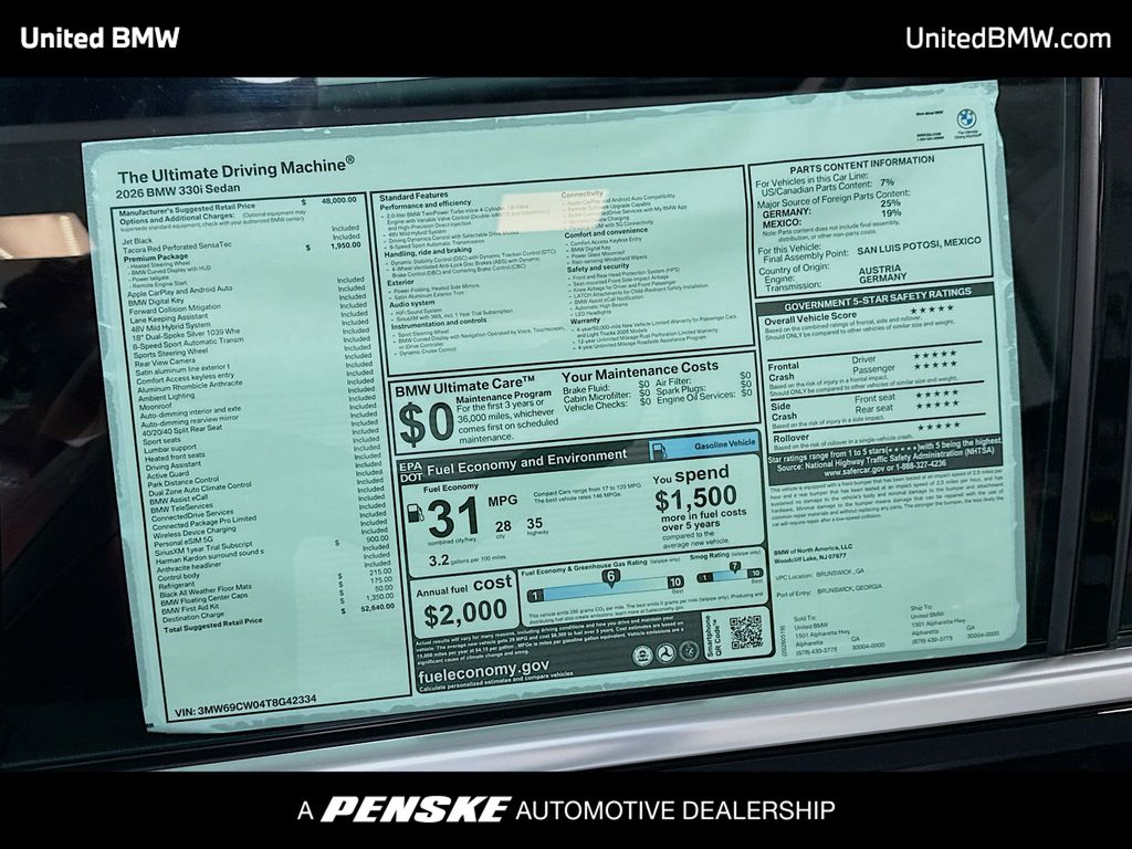 Thumbnail: 2026 BMW 3 Series - 15