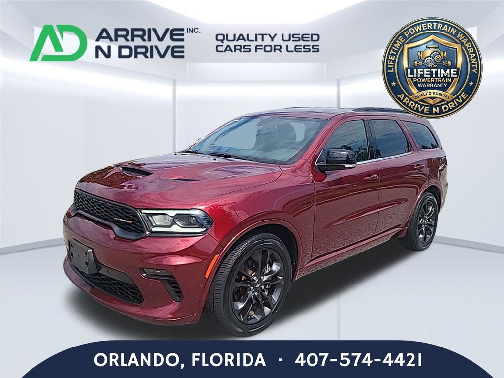 Octane Red Pearlcoat 2022 Dodge Durango SUV / Crossover All-Wheel Drive 8-Speed Automatic