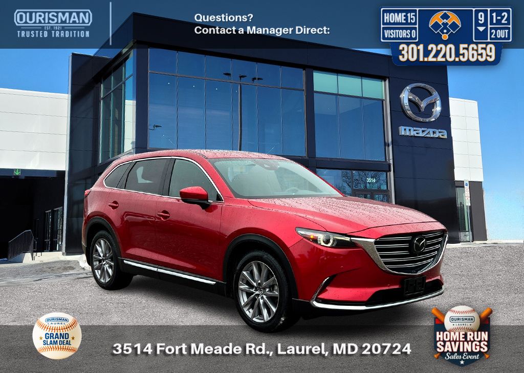 Soul Red Crystal Metallic 2023 Mazda CX-9 Grand Touring AWD SUV / Crossover All-Wheel Drive 6-Speed Automatic
