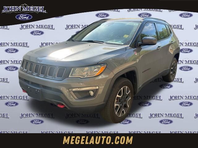 Sting-Gray Clearcoat 2021 Jeep Compass Trailhawk 4WD SUV / Crossover Four-Wheel Drive 9-Speed Automatic