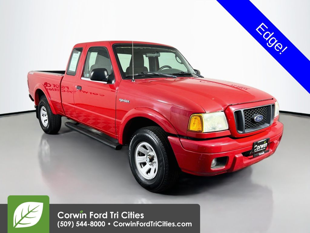Toreador Red Clearcoat Metallic 2004 Ford Ranger Pickup Truck Rear-Wheel Drive 5-Speed Automatic