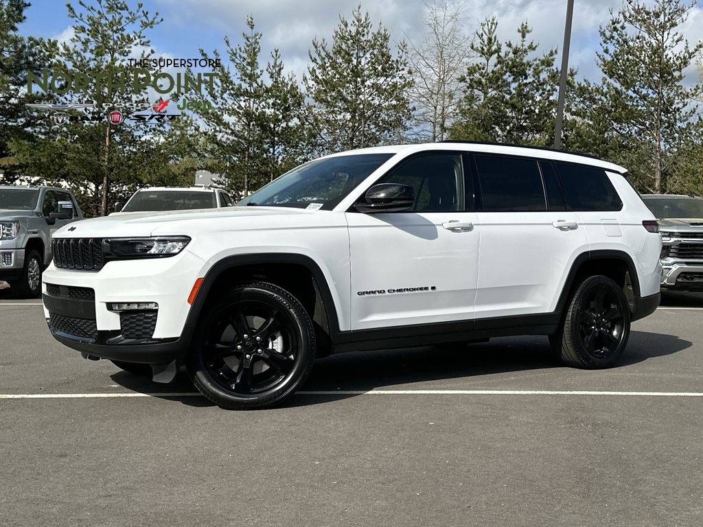 Bright White Clearcoat 2023 Jeep Grand Cherokee L Limited 4WD SUV / Crossover Four-Wheel Drive 8-Speed Automatic