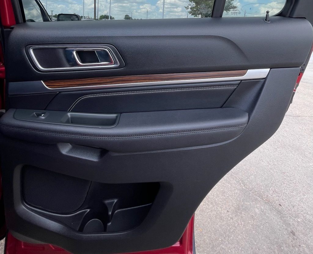 2018 Ford Explorer Limited Red at Bayway Cadillac of The Woodlands