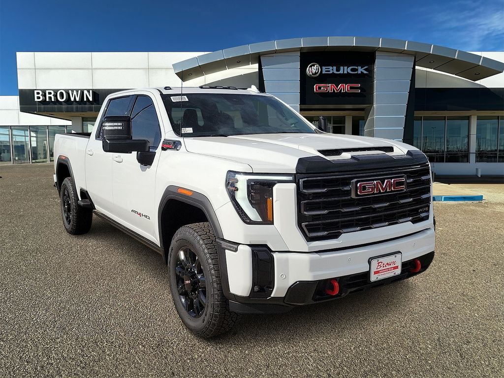 2026 GMC Sierra 2500HD AT4 White at Brown Buick GMC