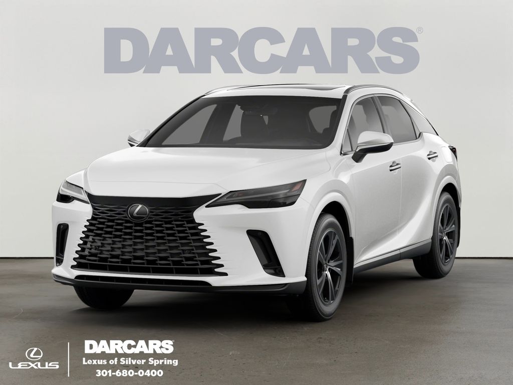 Eminent White Pearl 2026 Lexus RX Hybrid 350h Premium+ AWD SUV / Crossover All-Wheel Drive Continuously Variable Transmission