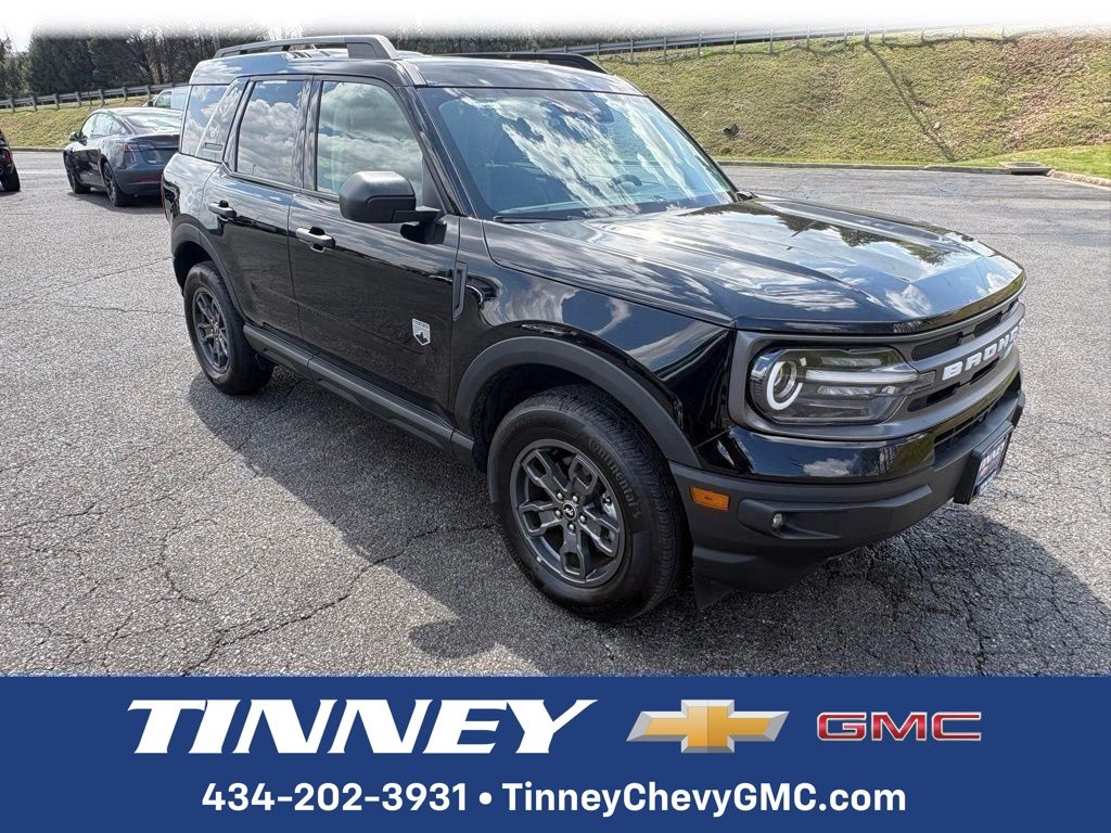 Shadow Black 2024 Ford Bronco Sport Big Bend AWD SUV / Crossover All-Wheel Drive 8-Speed Automatic