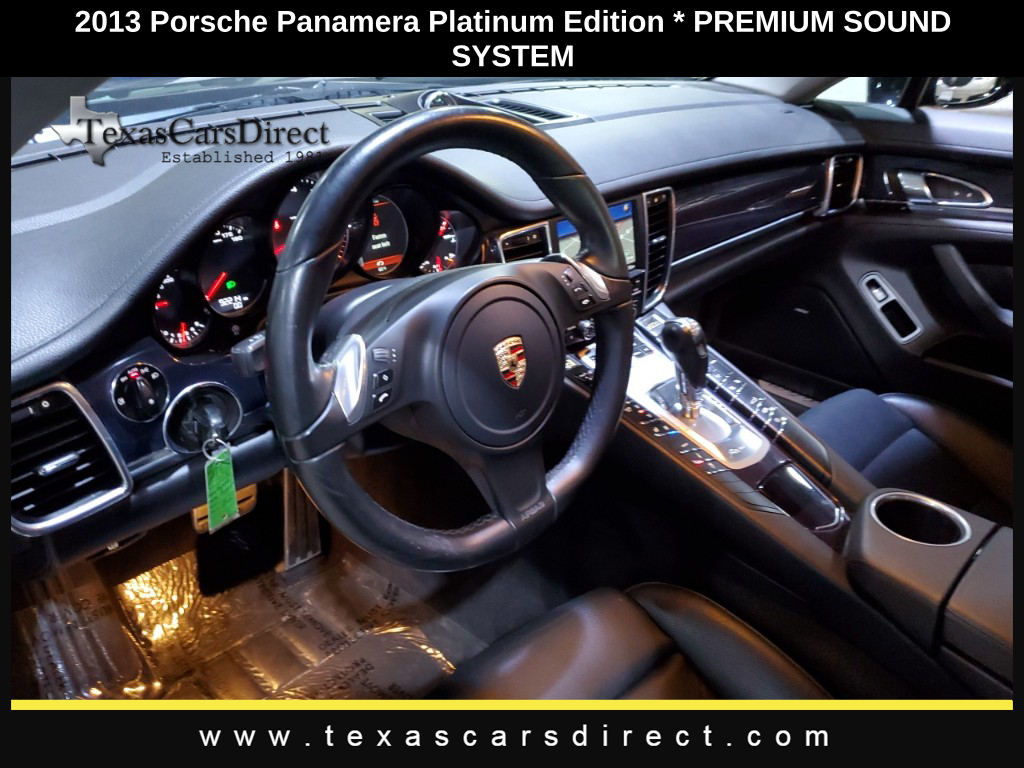 2013 Porsche Panamera Platinum Edition 7