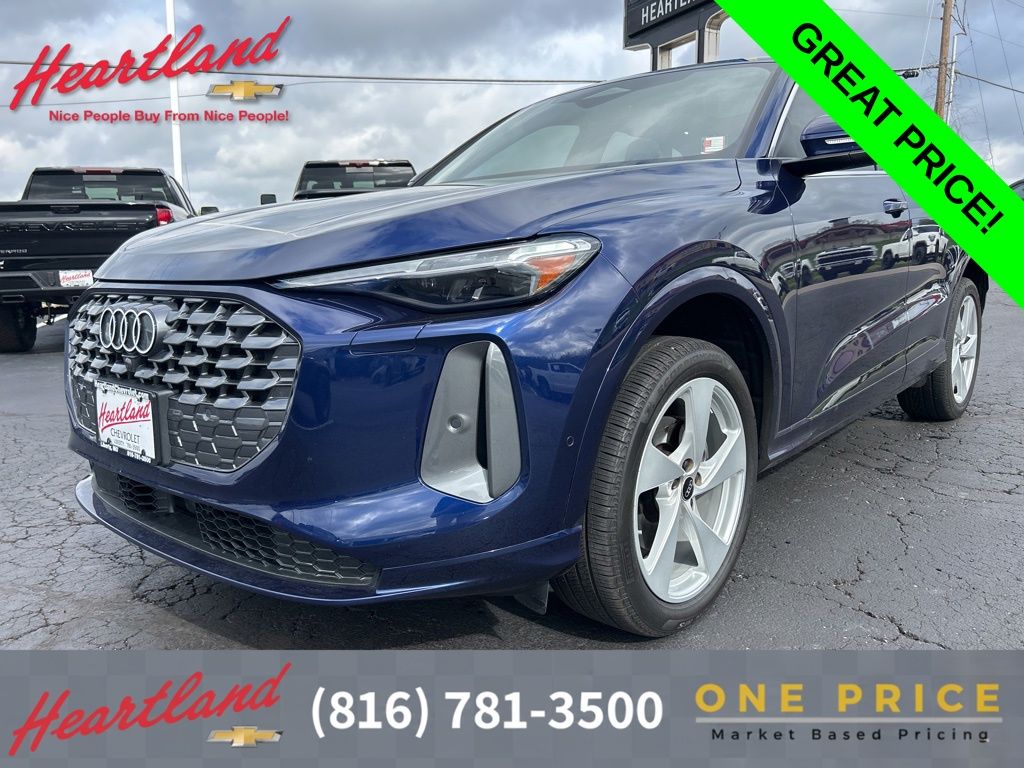 Ultra Blue Metallic 2025 Audi Q5 quattro Premium Plus 40 TFSI SUV / Crossover All-Wheel Drive 7-Speed Automatic