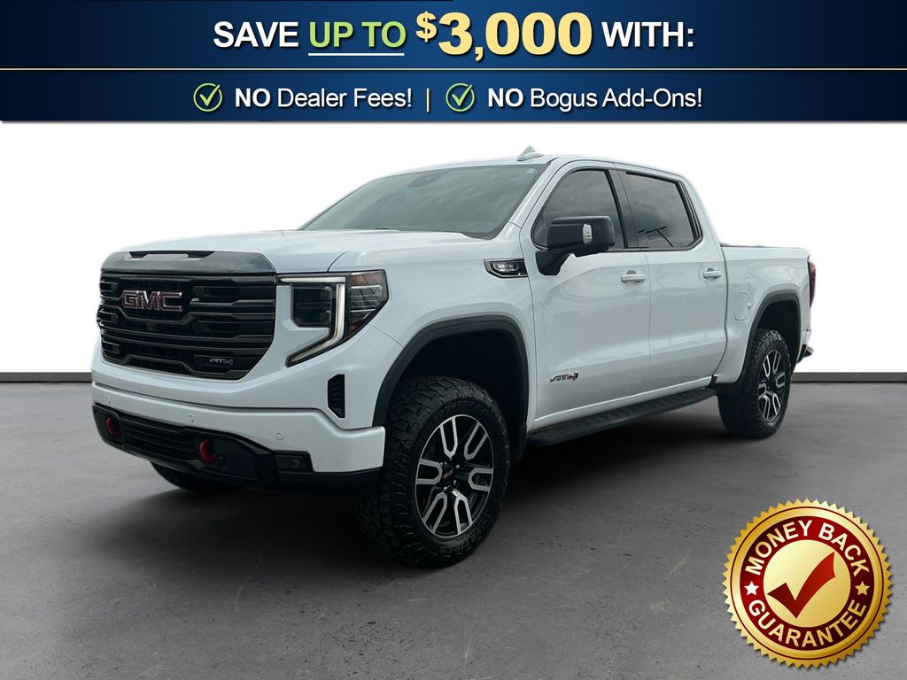 Summit White 2023 GMC Sierra 1500 Pickup Truck Four-Wheel Drive Automatic