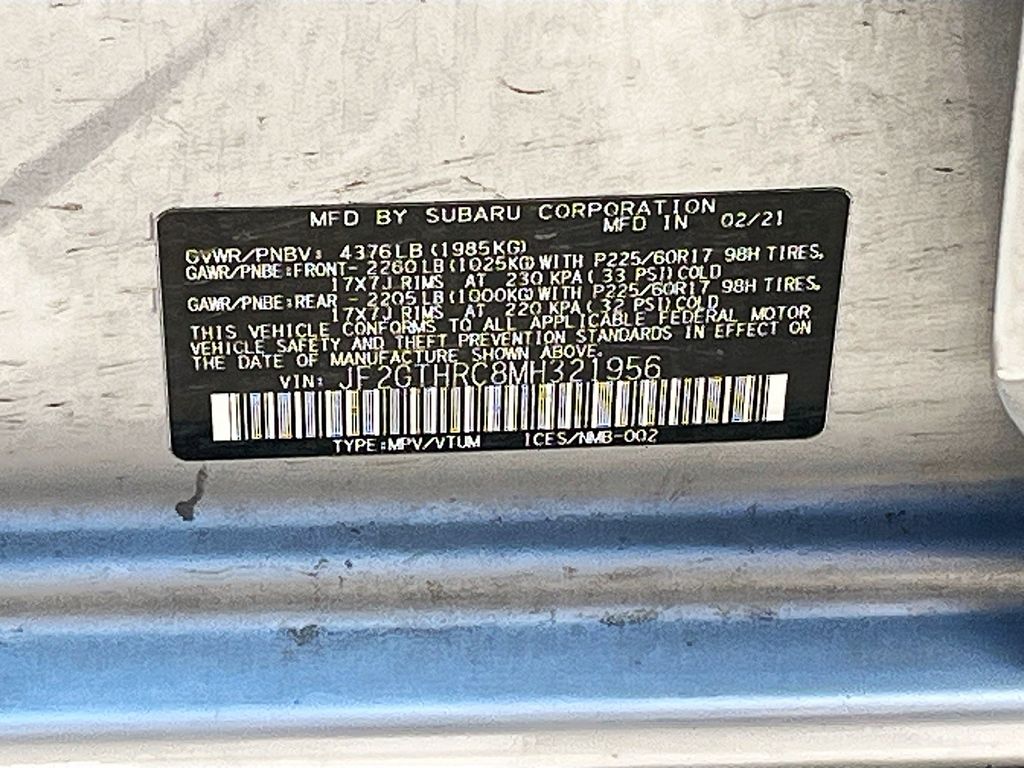Used 2021 Silver Subaru Sport image 31