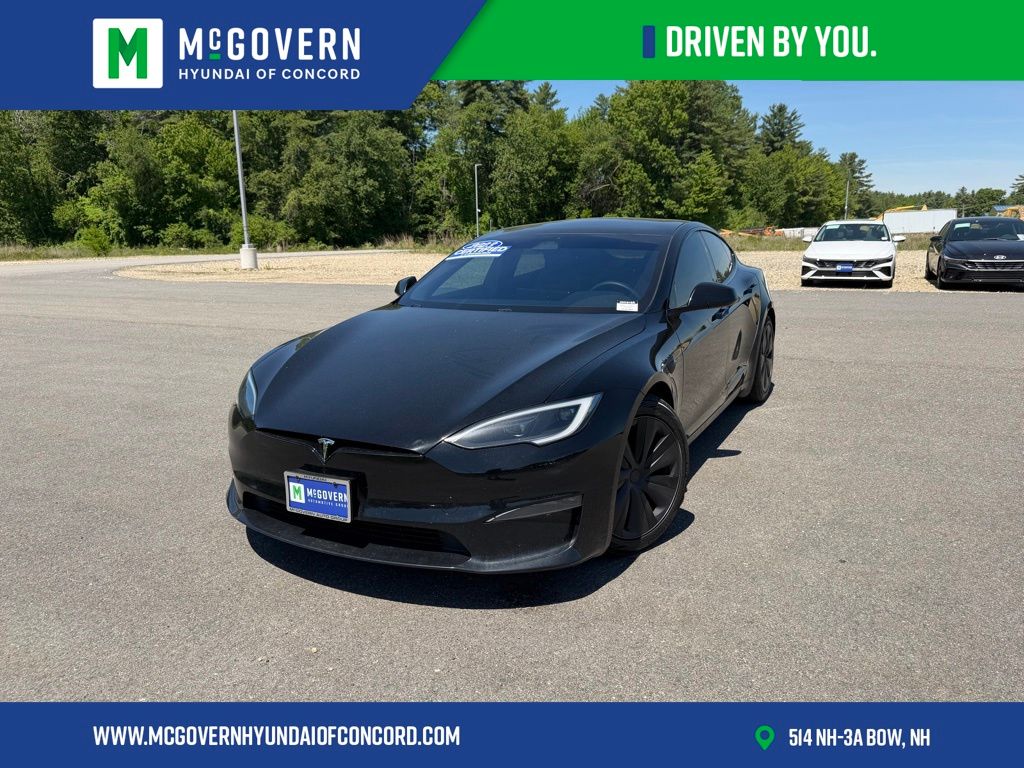 Black 2023 Tesla Model S Standard Range AWD Sedan All-Wheel Drive 1-Speed Automatic