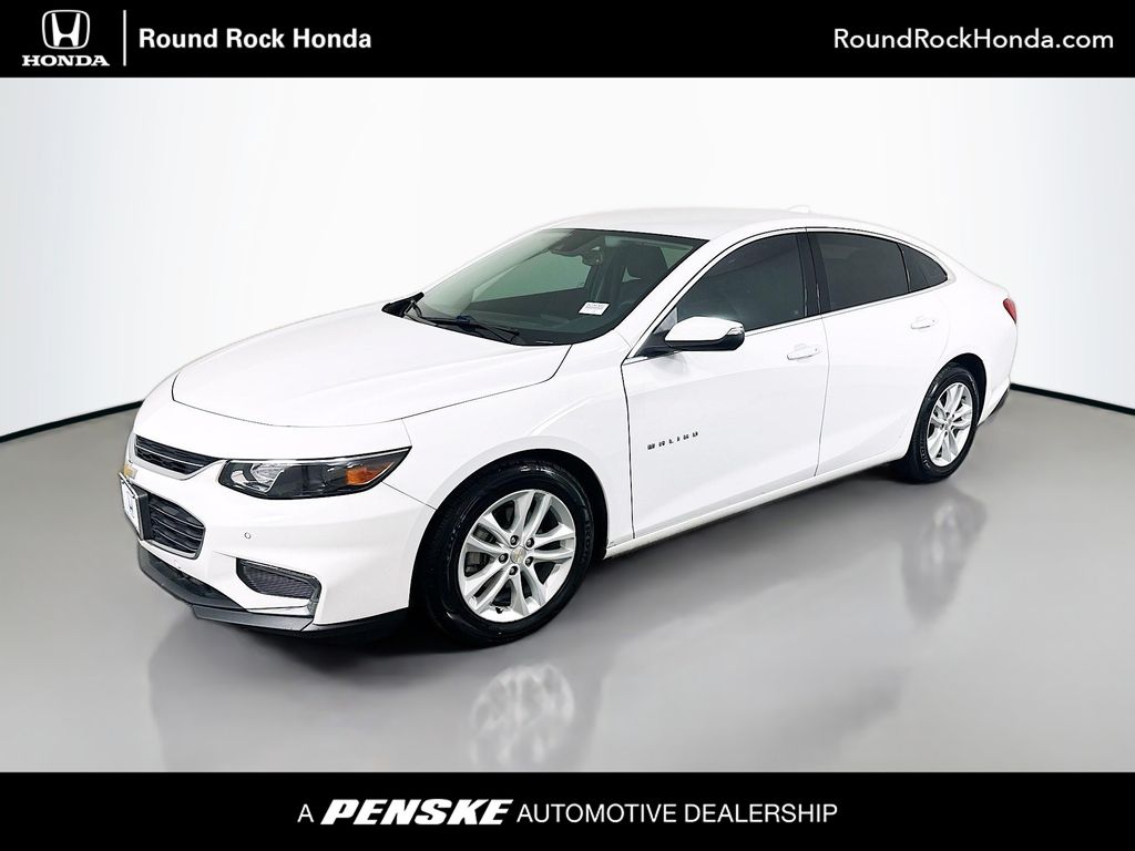 Summit White 2018 Chevrolet Malibu Sedan Front-Wheel Drive 6-Speed Automatic