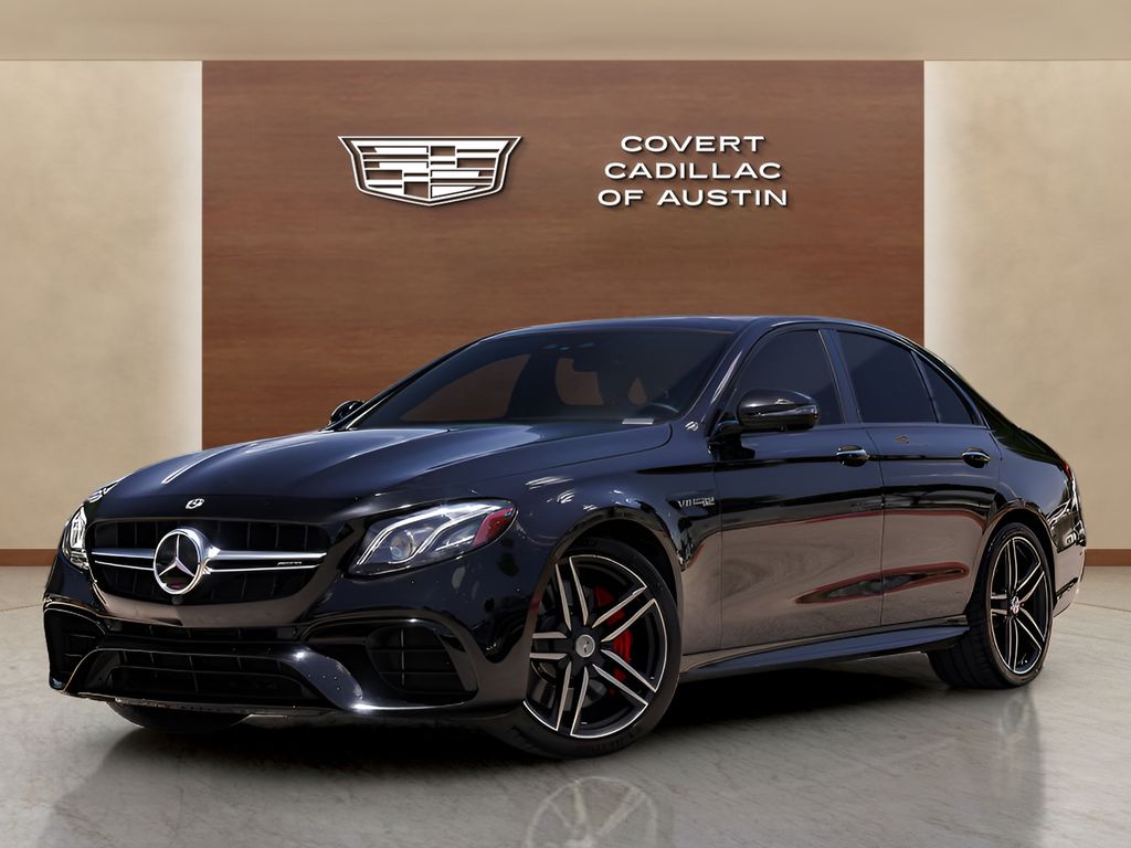Black 2020 Mercedes-Benz E-Class Sedan All-Wheel Drive 9-Speed Automatic