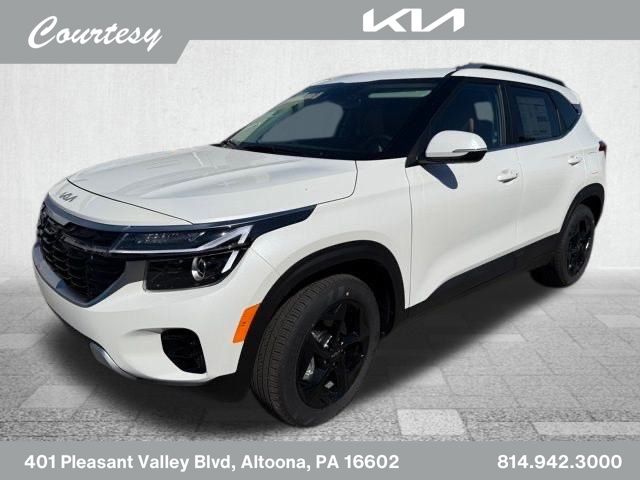 Snow White Pearl 2026 Kia Seltos SUV / Crossover All-Wheel Drive Continuously Variable Transmission
