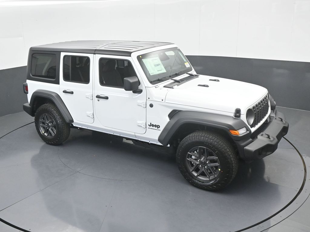 New 2026 Bright White Clearcoat Jeep Sport S image 47