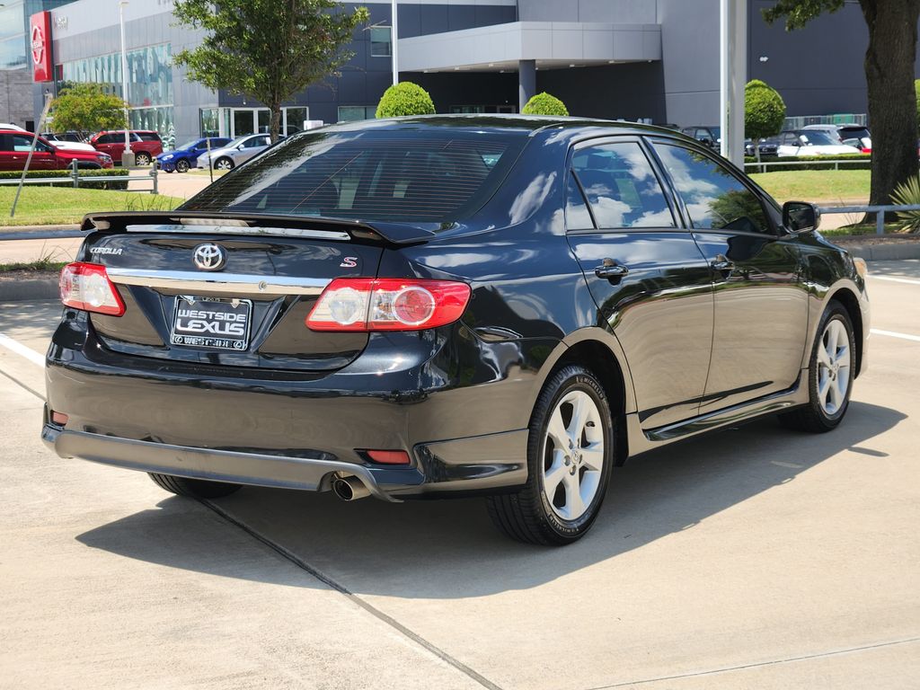 2013 Toyota Corolla S Black at Durrett Motor Company