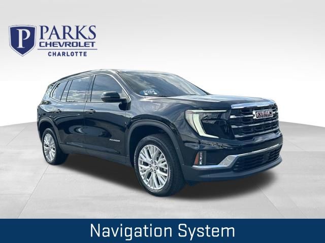 Black (Ebony Twilight Metallic) 2024 GMC Acadia SUV / Crossover Front-Wheel Drive 8-Speed Automatic