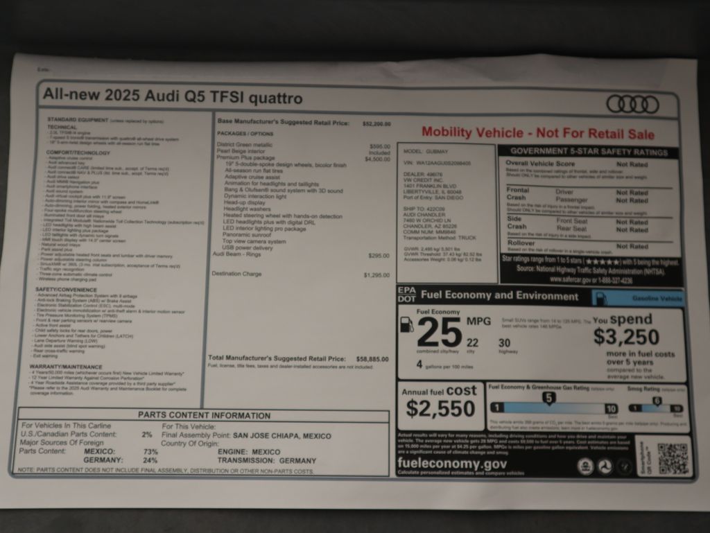 Thumbnail: 2025 Audi Q5 - 10
