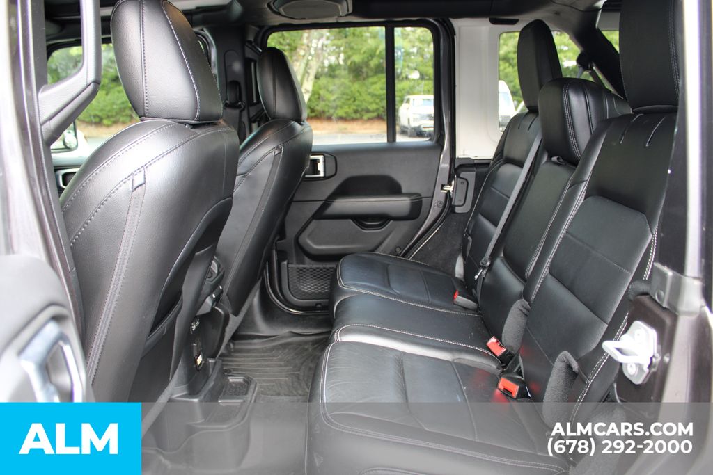 Used 2021 Gray Jeep Unlimited Sahara image 17