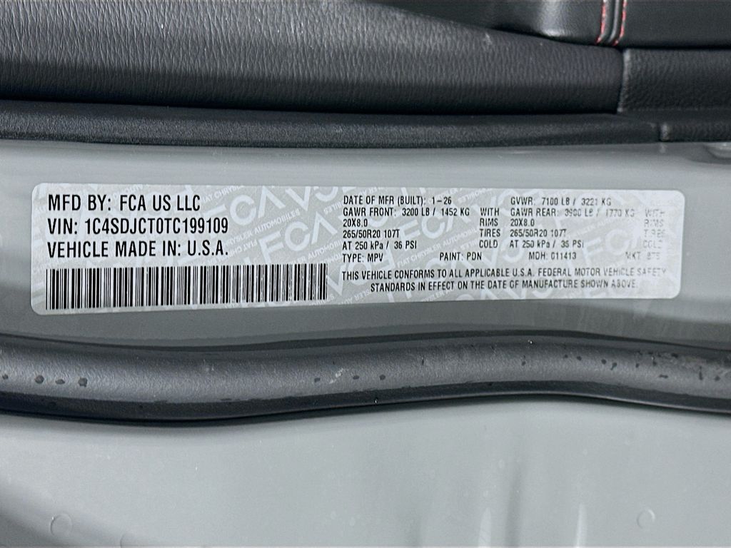 New 2026 Gray Dodge GT Blacktop image 19