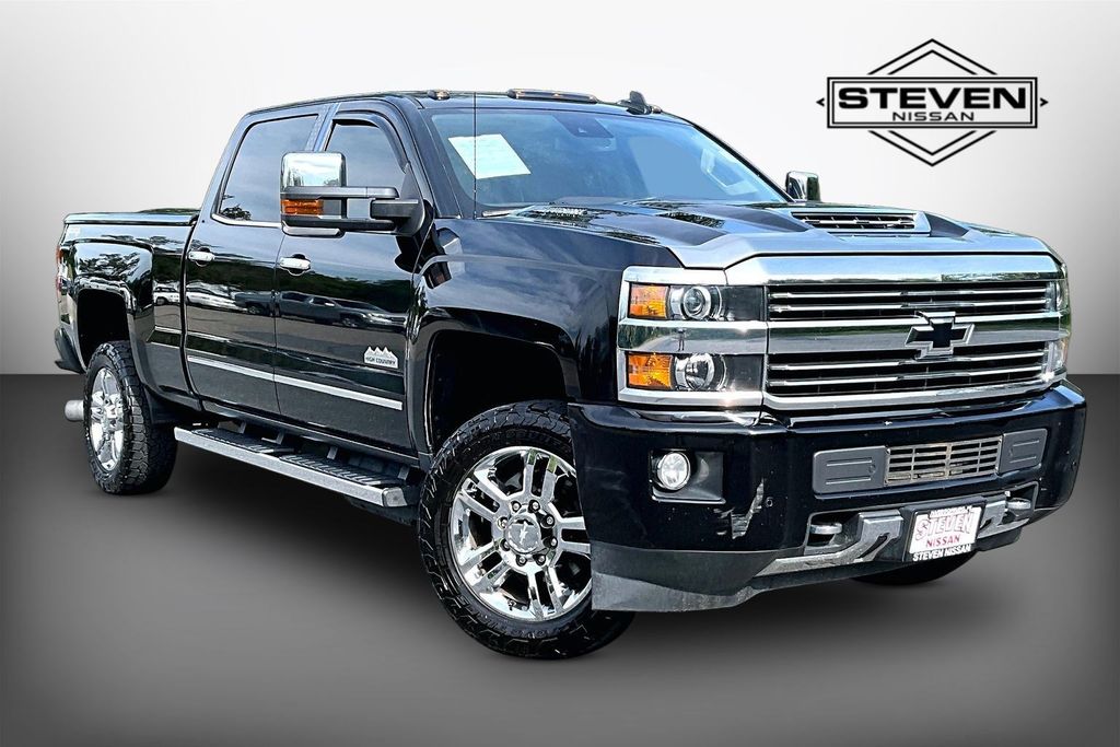 Black 2017 Chevrolet Silverado 2500HD Pickup Truck Four-Wheel Drive 6-Speed Automatic