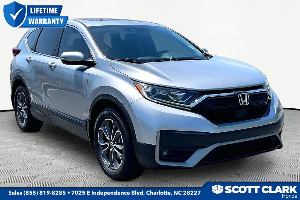 Lunar Silver Metallic 2020 Honda CR-V EX-L FWD SUV / Crossover Front-Wheel Drive Continuously Variable Transmission