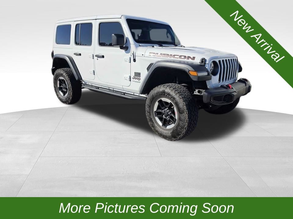Bright White Clearcoat 2018 Jeep Wrangler Unlimited Rubicon 4WD SUV / Crossover Four-Wheel Drive 6-Speed Manual