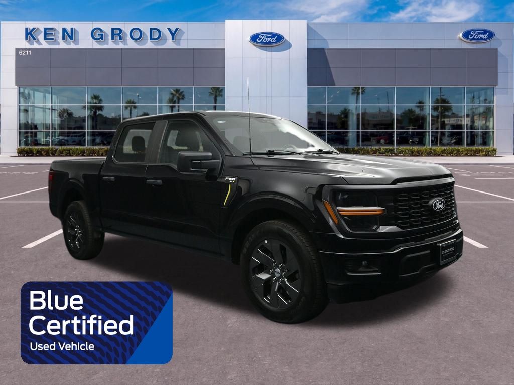 Agate Black Metallic 2025 Ford F-150 Pickup Truck 4X2 Automatic