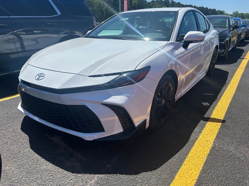 Ice 2025 Toyota Camry SE FWD Sedan Front-Wheel Drive Continuously Variable Transmission