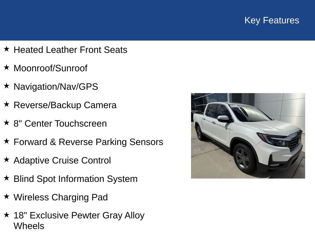 2023 Honda Ridgeline RTL-E