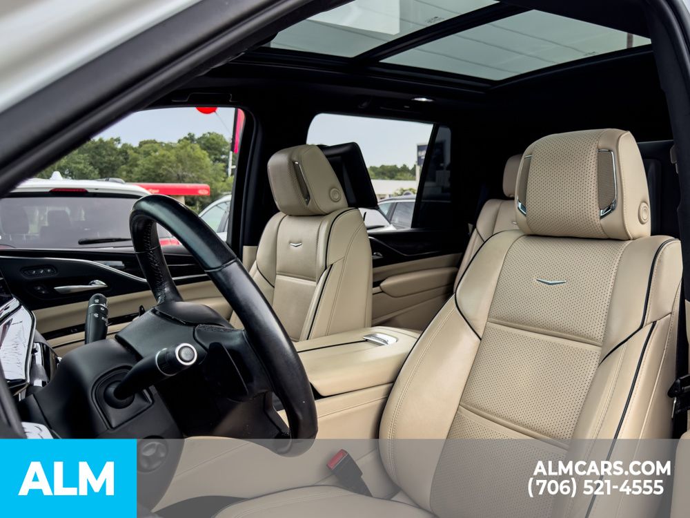 Used 2021 White Cadillac Premium Luxury image 14