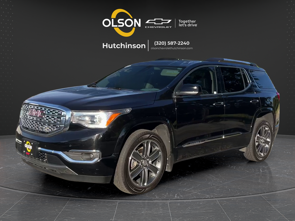 Black (Ebony Twilight Metallic) 2019 GMC Acadia SUV / Crossover Four-Wheel Drive 6-Speed Automatic