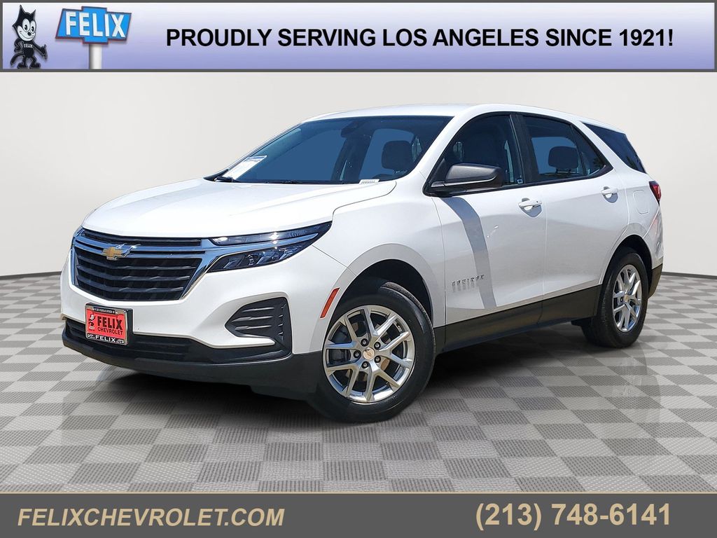 Summit White 2023 Chevrolet Equinox SUV / Crossover Front-Wheel Drive 6-Speed Automatic Overdrive