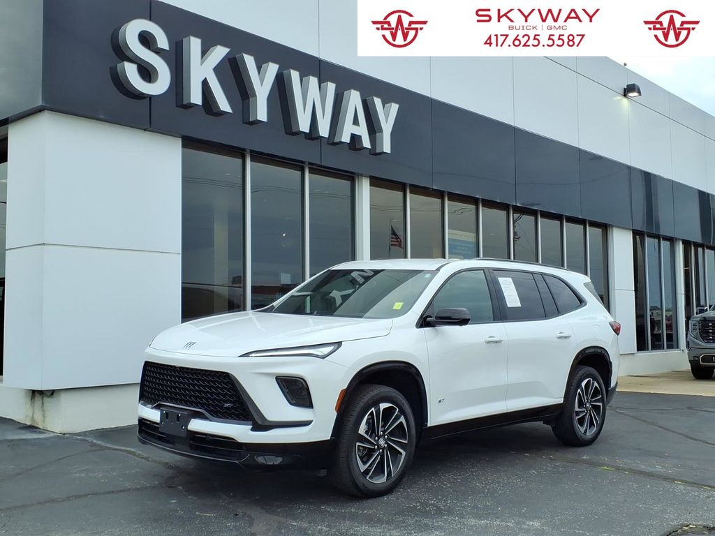 Summit White 2026 Buick Enclave SUV / Crossover Front-Wheel Drive 8-Speed Automatic