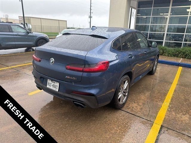 2021 BMW X4 M40i Blue at Classic Chevrolet Galveston