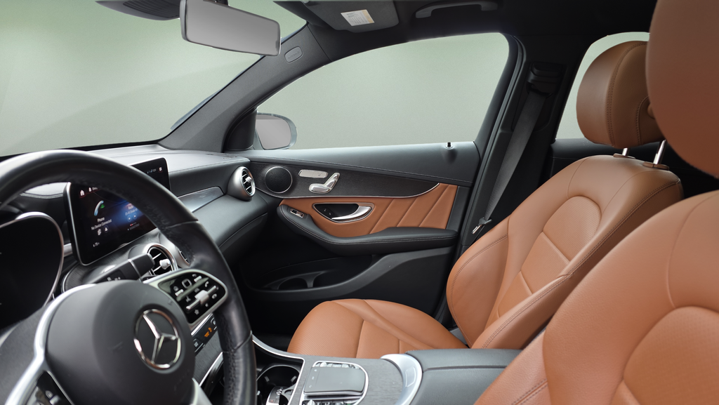 2022 Mercedes-Benz GLC GLC 300 Coupe White at Spitzer Acura