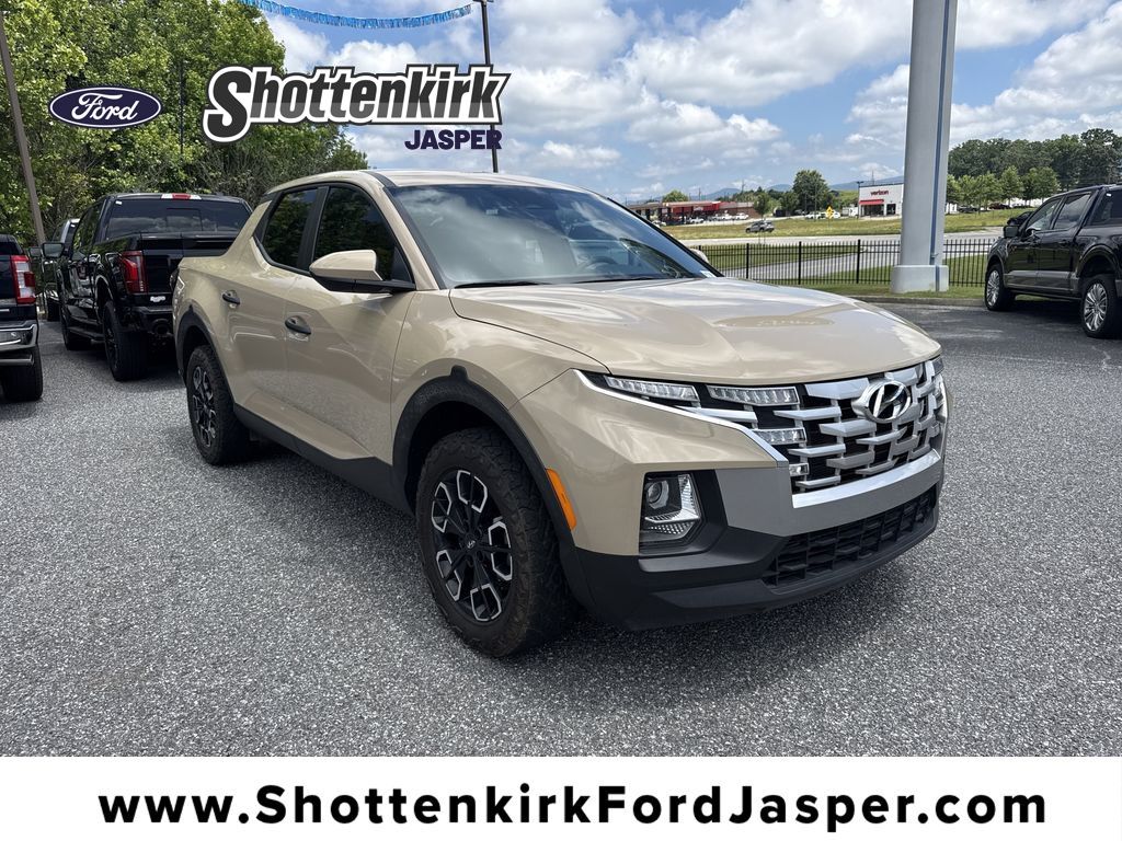 California Sand 2023 Hyundai Santa Cruz Pickup Truck All-Wheel Drive 8-Speed Automatic