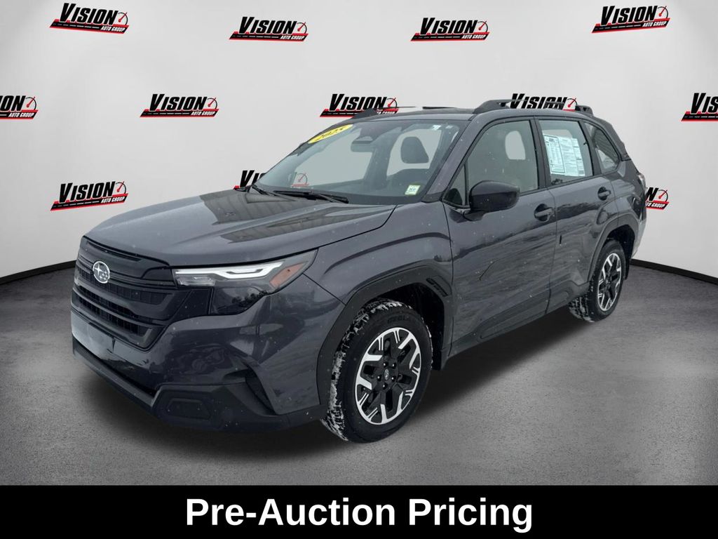 Magnetite Gray Metallic 2025 Subaru Forester SUV / Crossover All-Wheel Drive Continuously Variable Transmission